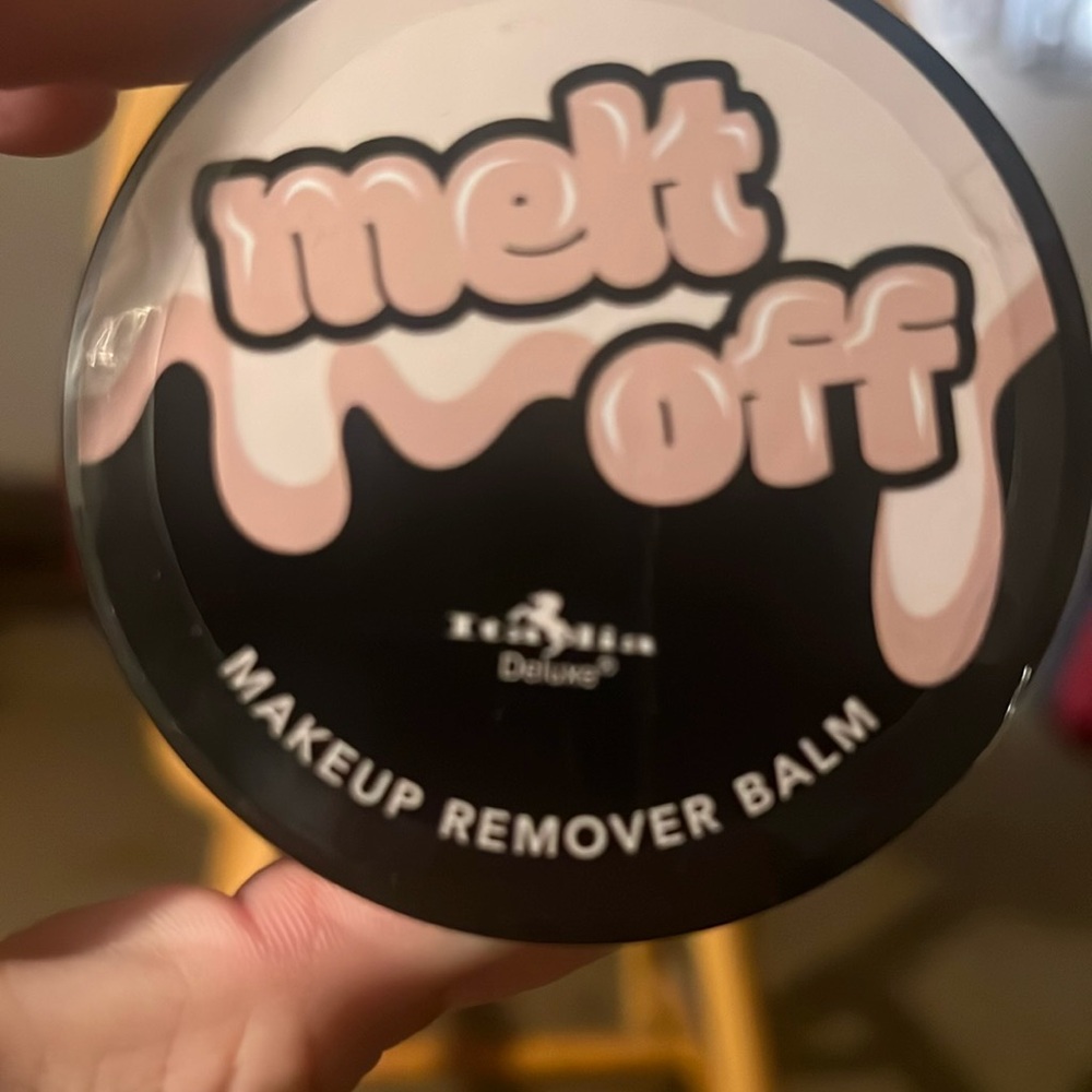 Melt off make up remover balm